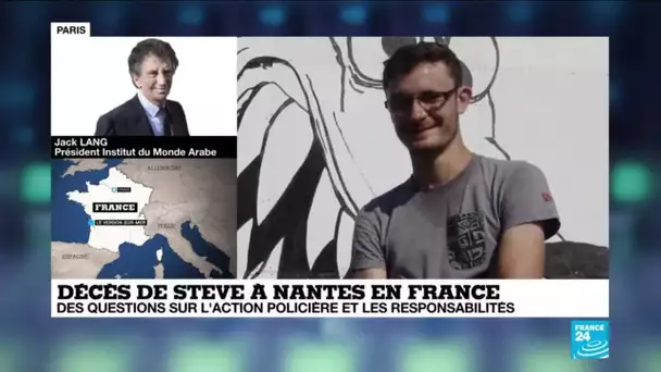 Décès de Steve : "ceux qui ont envoyé les forces de police  ont commis une erreur" selon Jack Lang