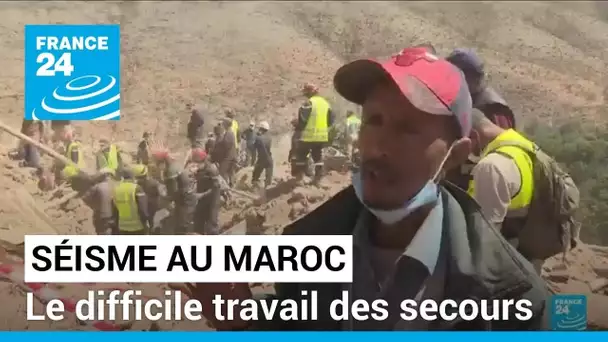 Maroc : cinq jours après le séisme, le difficile travail des secours • FRANCE 24