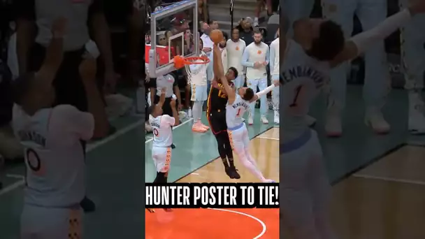 De’Andre Hunter’s POTENTIAL POSTER OF THE YEAR! 😳😤|#Shorts