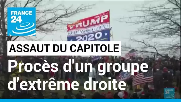 Assaut du Capitole : des figures du groupe d'extrême droite Oath Keepers jugées pour "sédition"