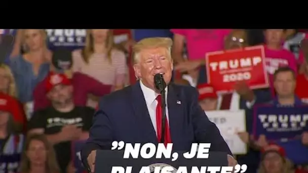 Donald Trump se verrait bien président en 2026 pour la Coupe du monde (mais il "plaisante")