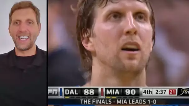 Dirk Nowitzki Rewatches WILD Game 2 Ending From The 2011 NBA Finals!