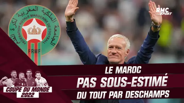 Équipe de France : Deschamps ne sous-estime pas le Maroc et ne se voit pas déjà en finale