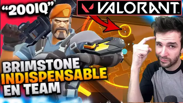 🔥LES ASTUCES 200 IQ SUR VALORANT & BRIMSTONE = INDISPENSABLE en team (Gameplay Commenté Skyyart Fr)