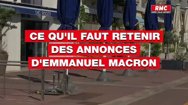 Sortie du confinement: ce qu'il faut retenir des annonces d'Emmanuel Macron