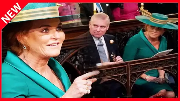 ✅  Sarah Ferguson casse les codes royaux avec une apparition inattendue