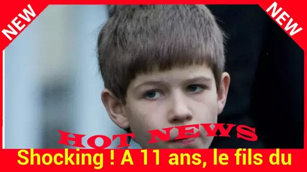 Shocking ! A 11 ans, le fils du prince Edward aperçu au volant d’une voiture !