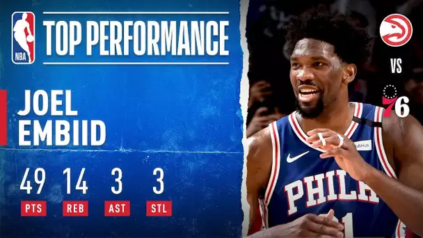 Embiid Has CAREER NIGHT With 49 PTS!