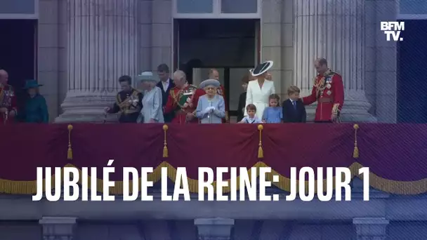 Jubilé de la reine Elizabeth II: les images marquantes du premier jour