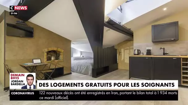 Des logements gratuits pour les soignants