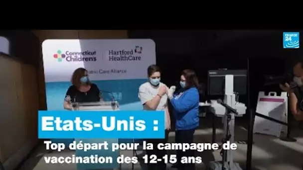 Etats-Unis : top départ pour la campagne de vaccination pour les 12 à 15 ans