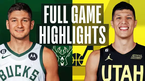 BUCKS at JAZZ | FULL GAME HIGHLIGHTS | March 24, 2023