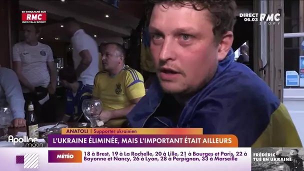 Notre journaliste a suivi le match de foot de l'Ukraine dans un bar d'Ukrainiens