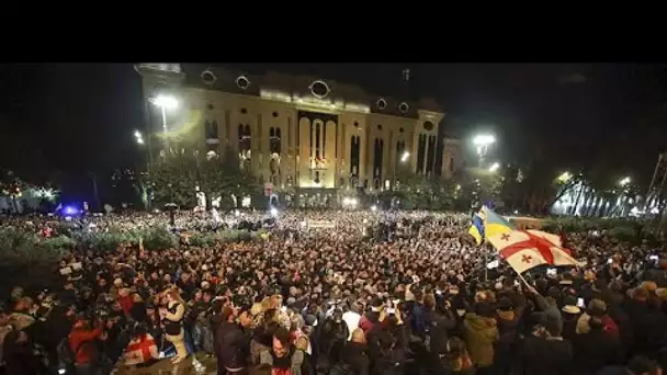 L'opposition géorgienne descend dans la rue contre "les élections volées"