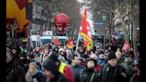 Déboussolée par les Gilets jaunes, la CGT manifeste pour se faire entendre