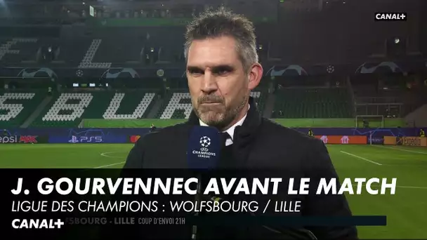 Jocelyn Gourvennec se livre avant Wolfsbourg / Lille