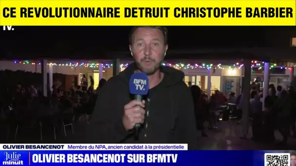 CE REVOLUTIONNAIRE DETRUIT CHRISTOPHE BARBIER LE PRO MACRON