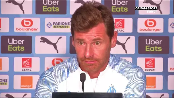 La conf de presse d'André Villas-Boas à la veille d'Amiens/OM