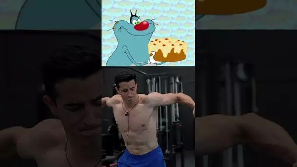 Oggy and the cockroaches workout !! 😱