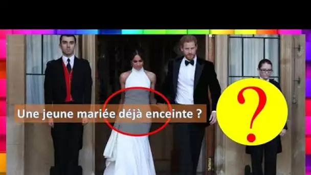 Choc : Meghan Markle, une jeune mariée déjà enceinte ?