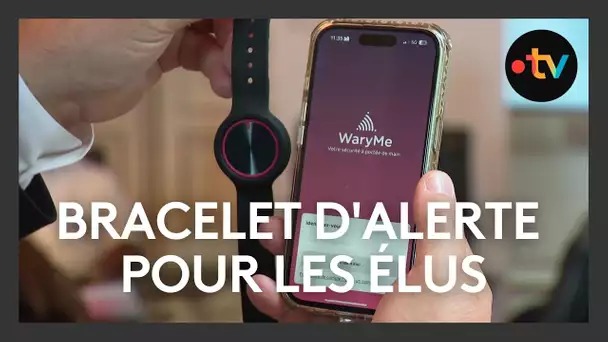 Des packs sécurité : un bracelet connecté avec la police distribué aux élus en danger