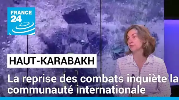 La reprise des combats au Haut-Karabakh inquiète la communauté internationale • FRANCE 24