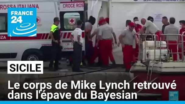 En Sicile, le corps de Mike Lynch retrouvé dans l'épave du Bayesian • FRANCE 24