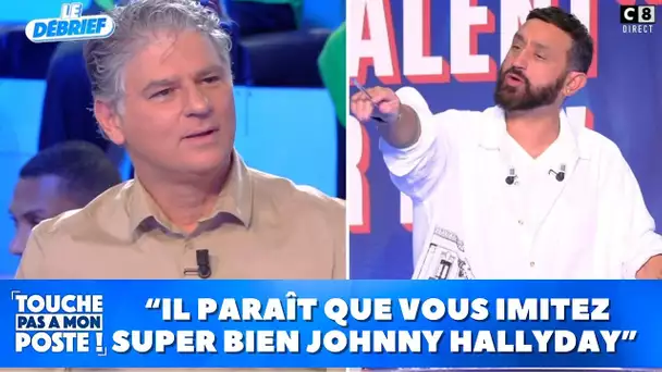 Jacques Cardoze sait imiter Johnny Hallyday !