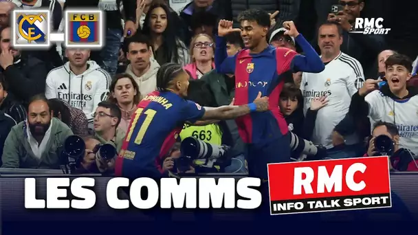 Real Madrid 0 - 4 Barcelone : Les Comms RMC de la grosse victoire des Blaugrana au Bernabeu