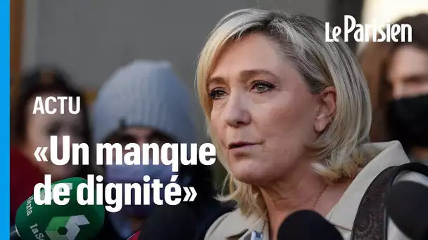 «Insupportable » : face à la tentation Zemmour, Marine Le Pen hausse le ton