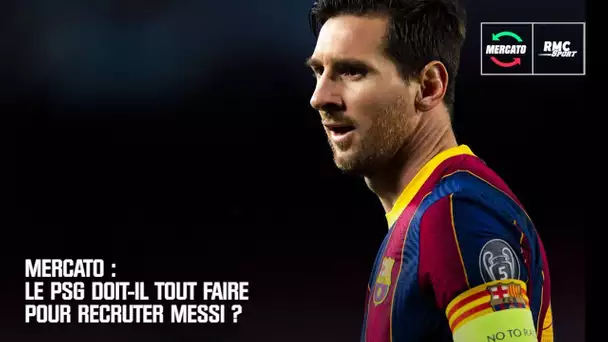 Mercato : Le PSG doit-il tout faire pour recruter Messi ?