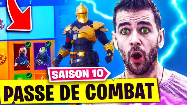 🔥JE RÉAGIS AU PASSE DE COMBAT DE LA SAISON 10 ! NUL OU BIEN POUR VOUS?