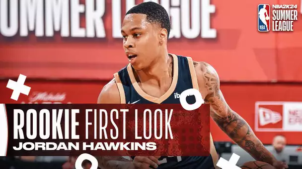 14th Overall Pick Jordan Hawkins Shines In Summer League Debut | 16 PTS, 5 AST, 2 STL