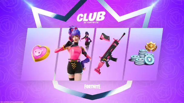 TRACY LETROUBLE ARRIVE SUR FORTNITE ! (NOUVEAU PACK DU CLUB DE MARS)