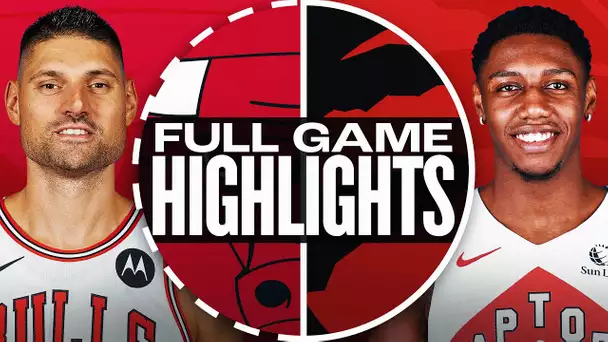 BULLS at RAPTORS | FULL GAME HIGHLIGHTS | December 16, 2024