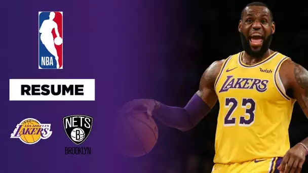 NBA : Les Lakers s'inclinent sur le fil face aux Nets