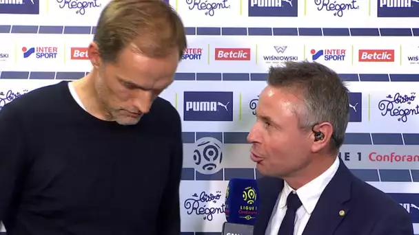 La réaction de Thomas Tuchel après la victoire du PSG à Bordeaux