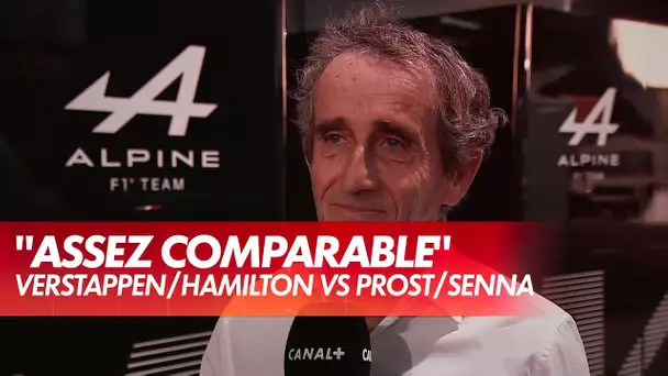 Alain Prost juge le duel entre Hamilton et Verstappen - GP du Qatar