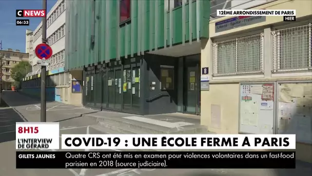 Covid-19 : une école ferme à Paris