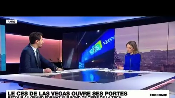 Le CES de Las Vegas revient à un format normal dans un contexte de crise • FRANCE 24