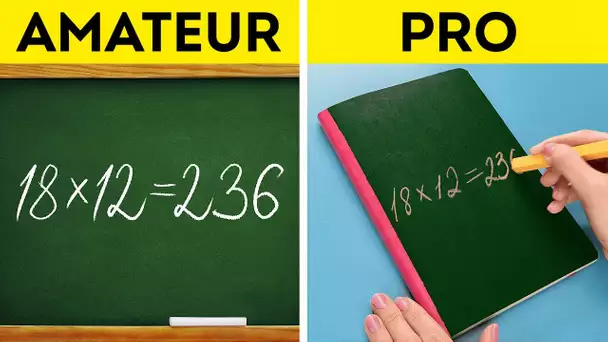 INCROYABLES IDÉES DIY POUR L'ÉCOLE AFIN DE STIMULER TA CRÉATIVITÉ