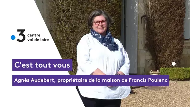 Noizay : découvrez le portrait d'Agnès Audebert, propriétaire de la maison de Francis Poulenc