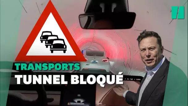 Le tunnel anti-bouchons d'Elon Musk a un embouteillage