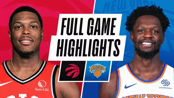 RAPTORS at KNICKS | FULL GAME HIGHLIGHTS | April 11, 2021