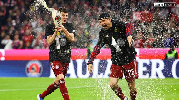 🍻 La célébration des joueurs du Bayern après le 10ème titre de champion !