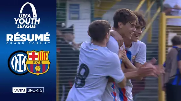 🏆⚽️ Résumé - UEFA Youth League : Les jeunes de la Masia collent à set à l'Inter Milan !