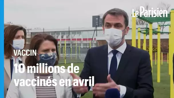 Coronavirus: Olivier Véran promet  "10 millions de primo-vaccinés à la mi-avril"