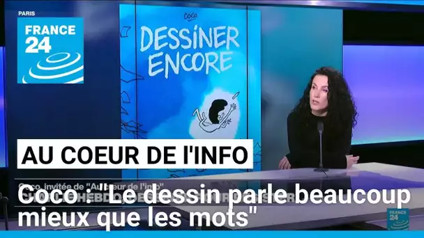 Coco : "Le dessin parle beaucoup mieux que les mots" • FRANCE 24