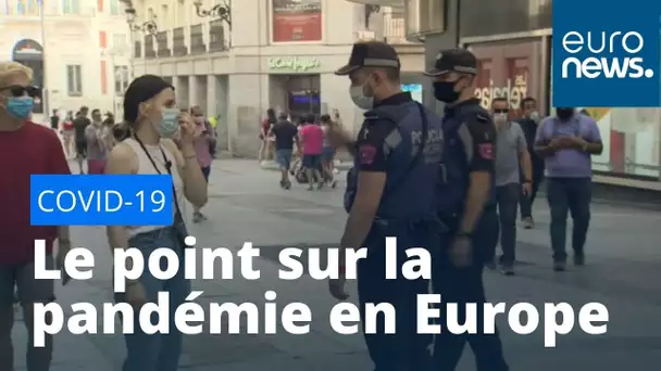 Le point sur la pandémie de Covid-19 en Europe