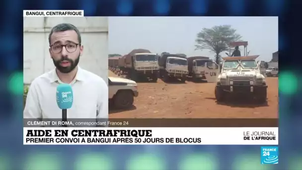 Centrafrique : premier convoi d'aide à Bangui après 50 jours de blocus rebelle